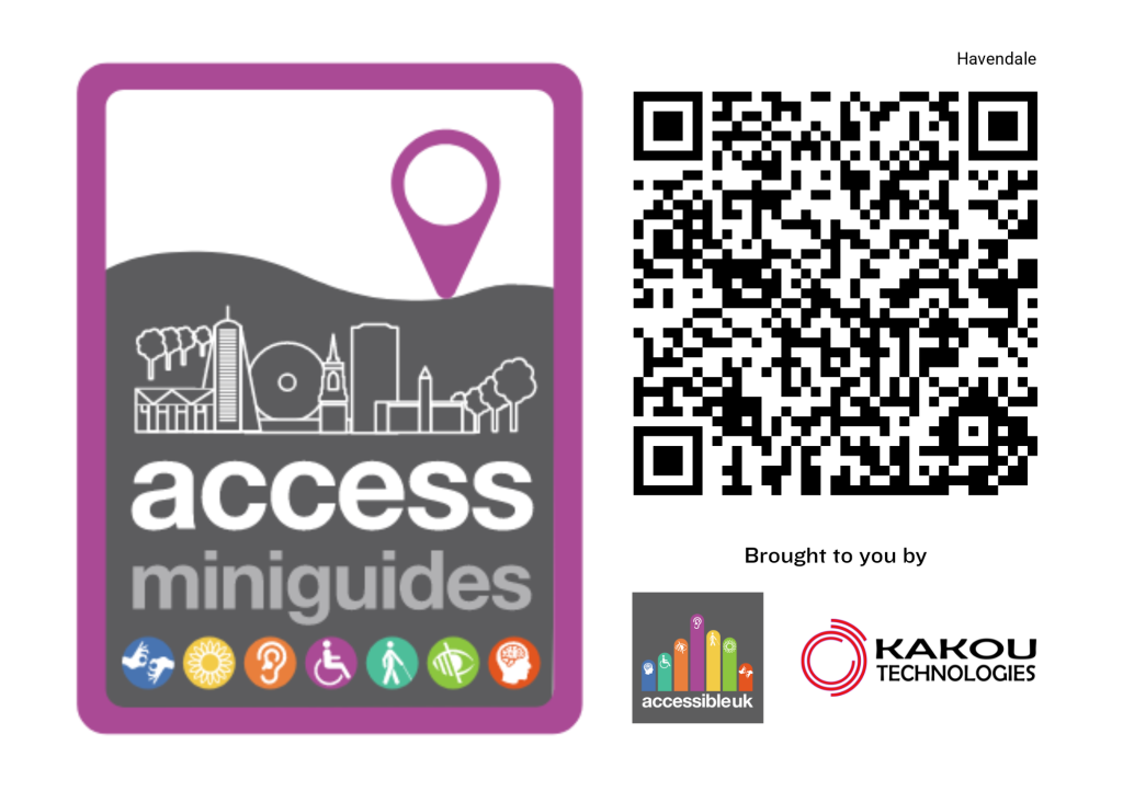 Havendale Access Mini Guide - Scan Here