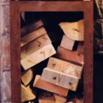 a pile of wood at Havendale Accessible Holiday Cottage