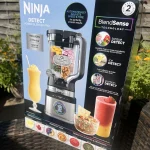 a Ninja blender on a table at Havendale Accessible Holiday Cottage