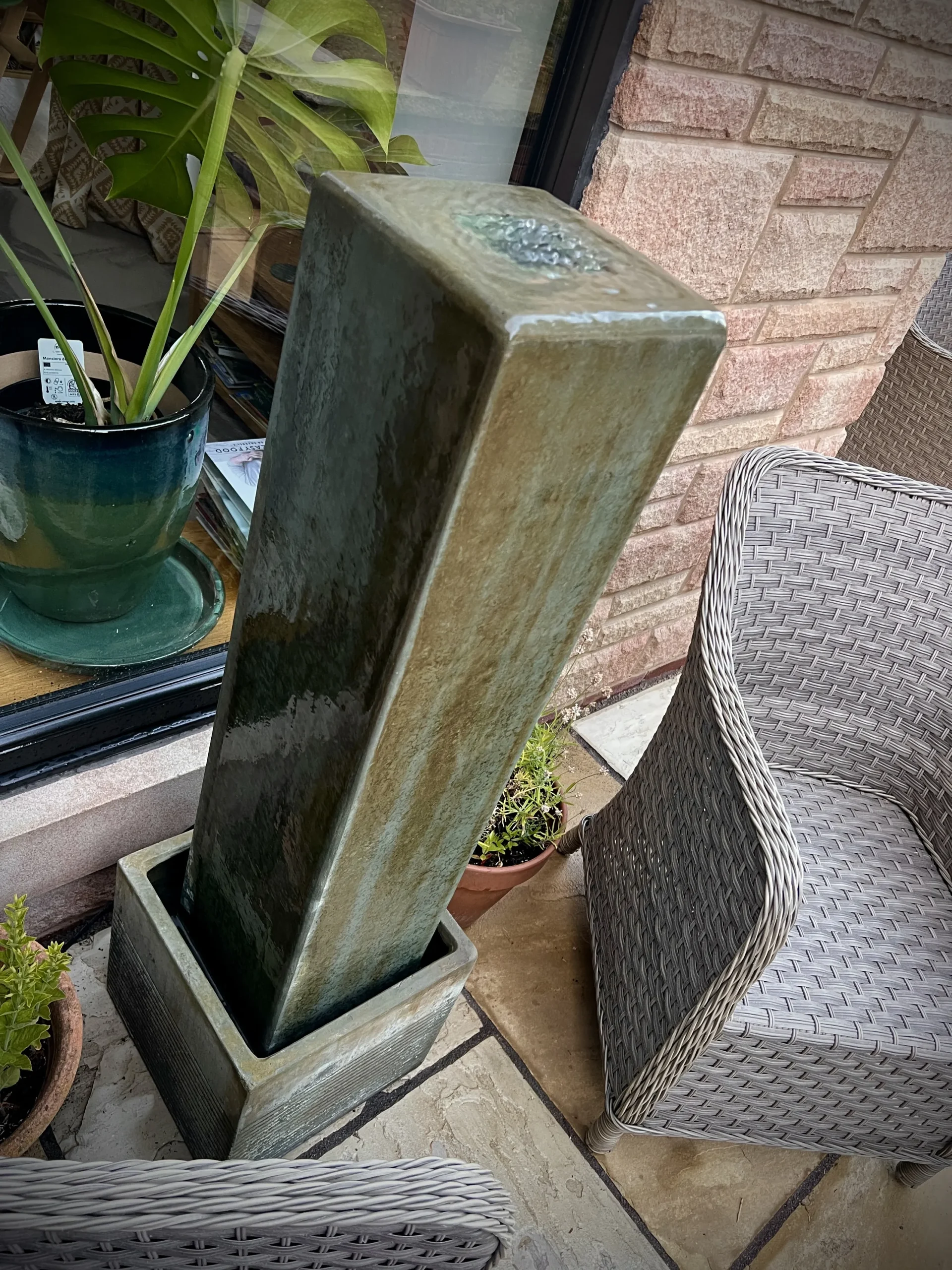 a water feature at Havendale Accessible Holiday Cottage